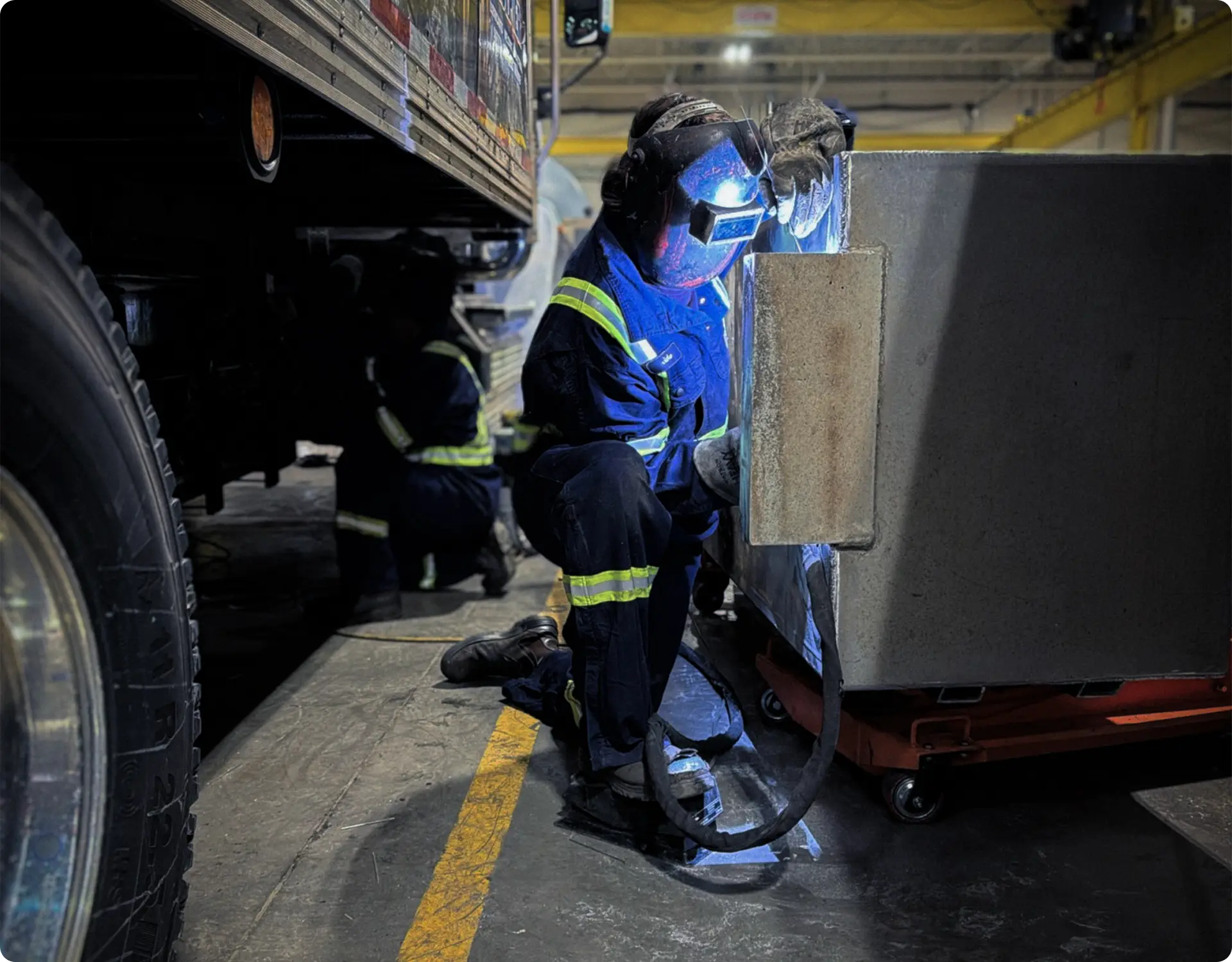 pressure vessel welding